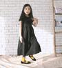 WUOWU Perfect for Memorial and Everyday and Winter Girls' Dress, Kids', Black, Services, Weddings, Funerals, Wear, Spring, Summer, Autumn,