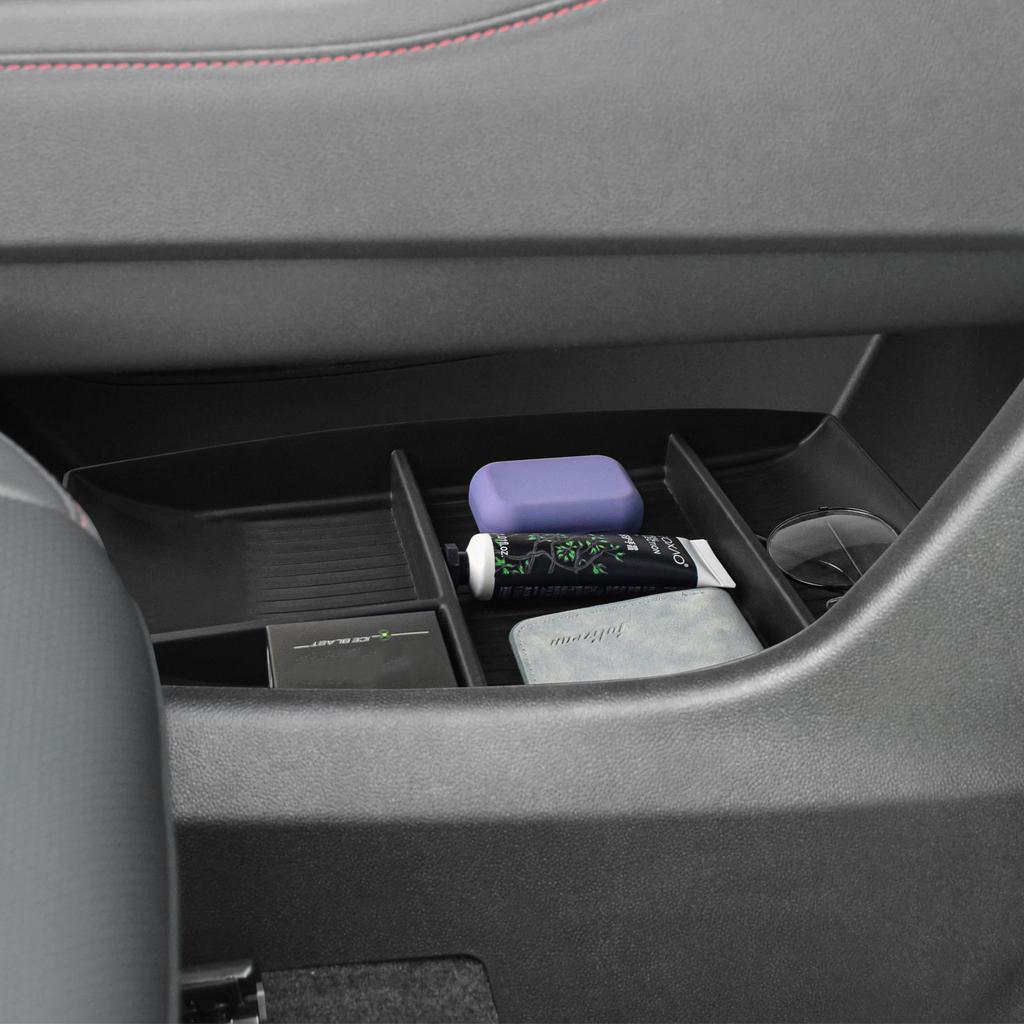 Center Console Lower Tray for 2025 2025 Chevrolet Traverse Floor Center Console Lower Organizer Storage Box Interior Accessories