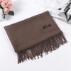 Women's Red Winter Scarf: High-End Imitation Cashmere Shawl, Versatile Warm Neck Wrap, Ideal Gift