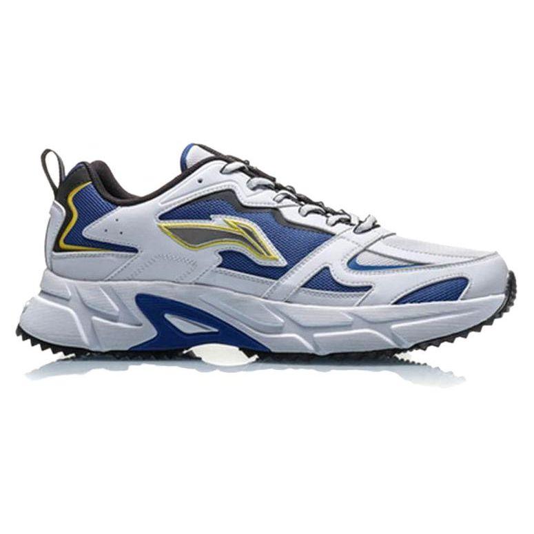 Li Ning Storm 1 Comfortable Versatile Shock Absorbing Non-Slip Durable Low-Top Running Shoes Men Sneaker Storm-Blue ARLQ001-2