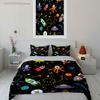 "Space Theme Kids Bedding Set" Multiple Sizes kid's And adults' Bedroom Exquisite 3PC Bedding set, Gift