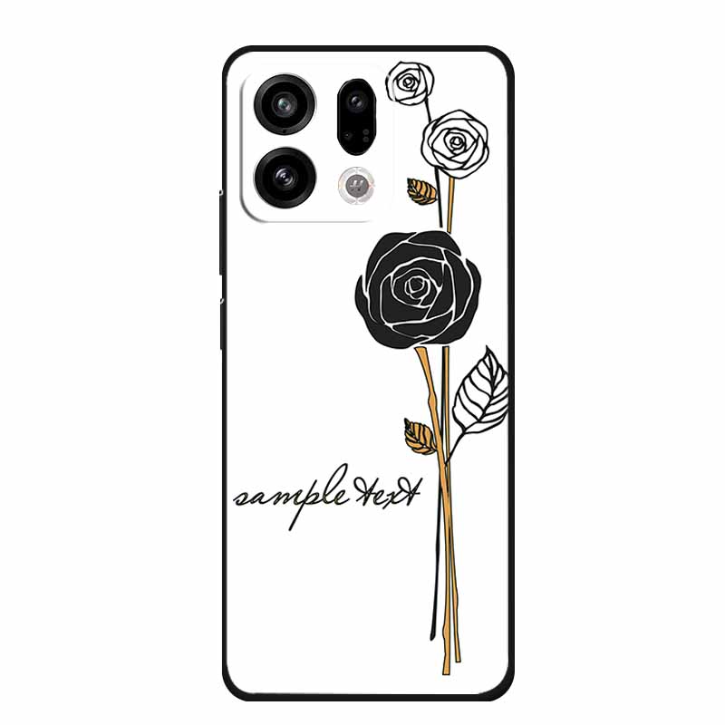 

3D Emboss Case For Oppo Find X9 5G Phone Case X 9 Pro Flowers Silicone Soft Coque Funda For Oppo Find X9 Pro Back Cover Case Bag OPPO Find X9 5G
