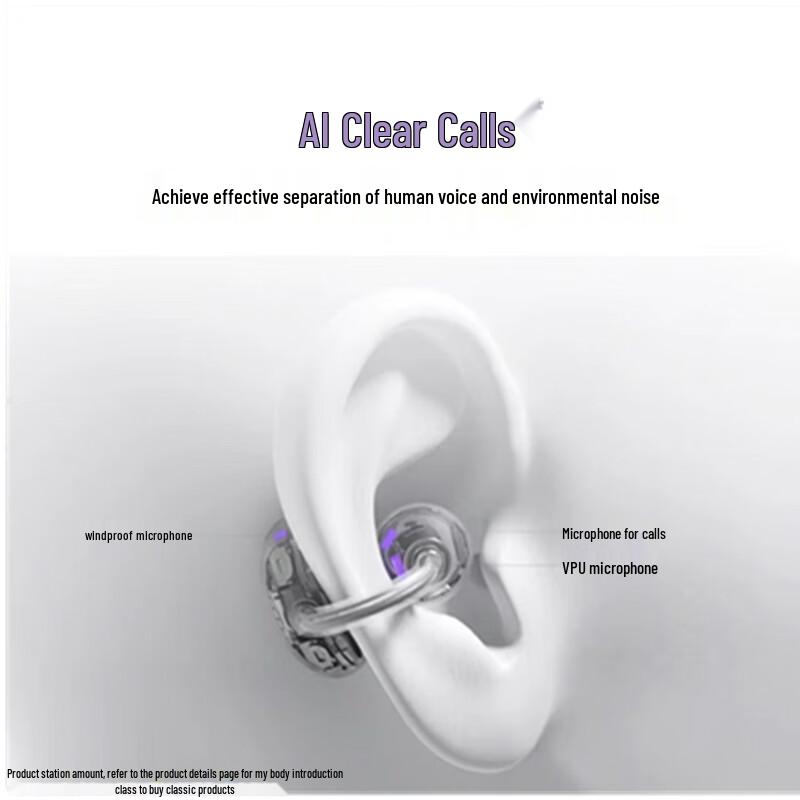 Huawei FreeClip Open-Ear Wireless Ear-Clip Headphones