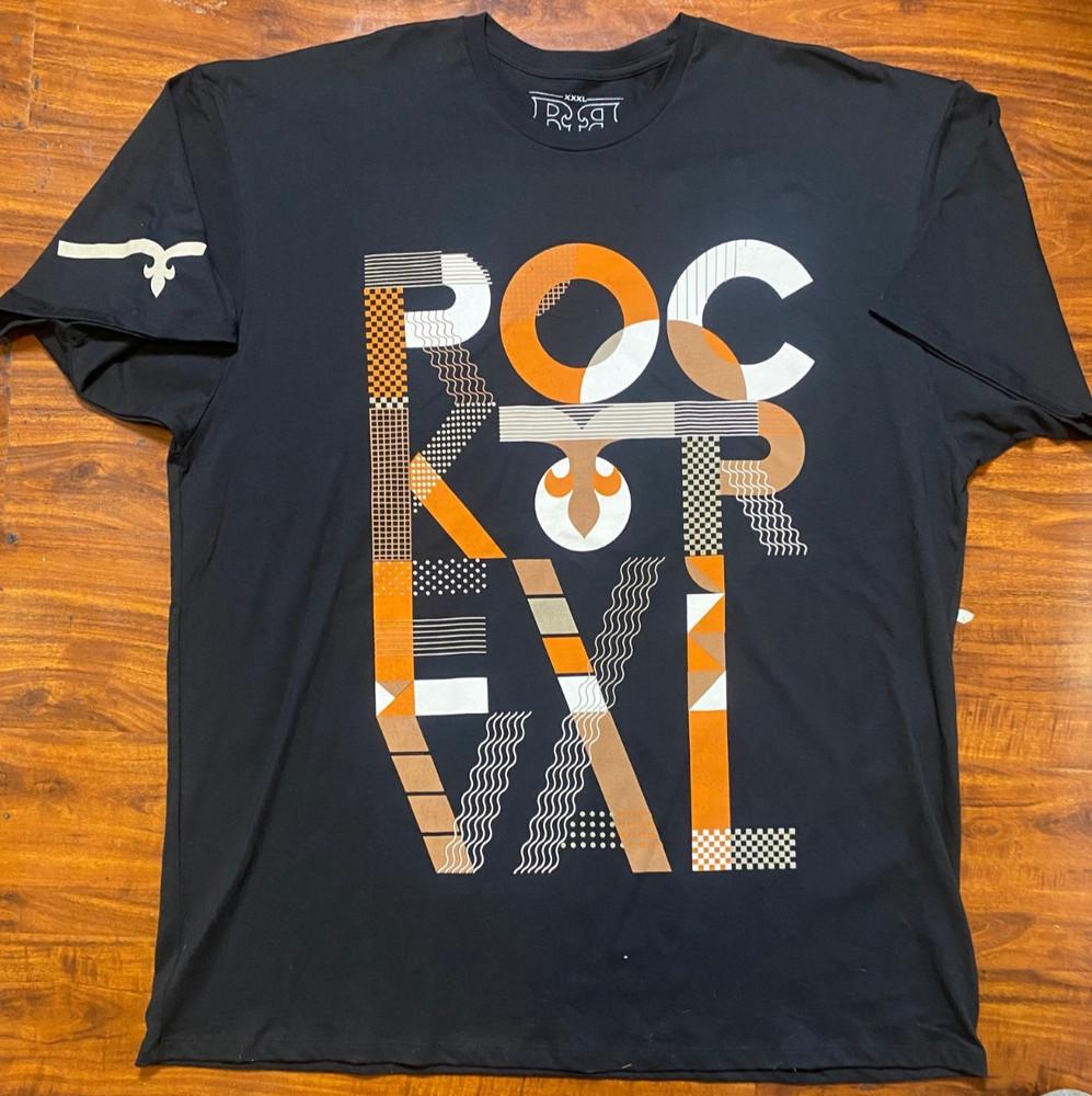 ROCK REVIVAL Harlow Double Sided Black T-Shirt Big Sizes-NWOT Unisex T-Shirt S