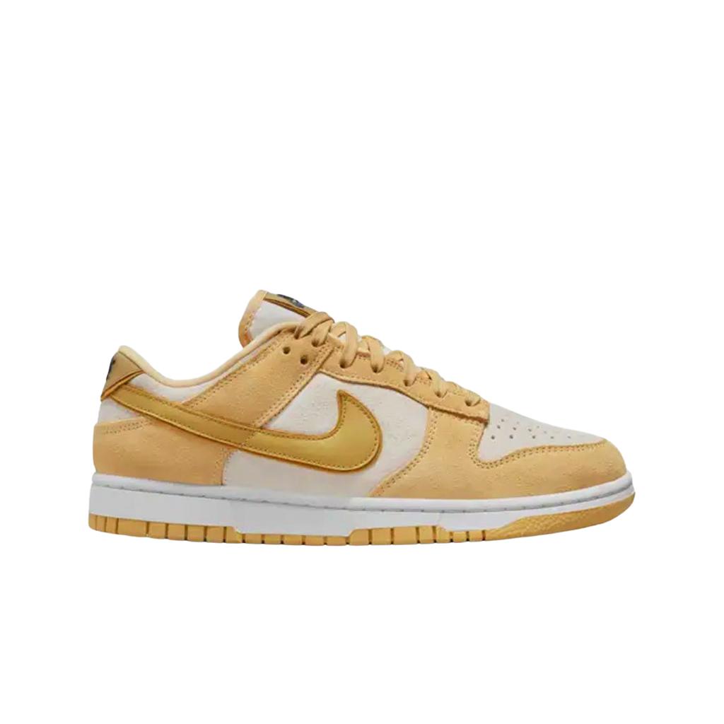 (w) Nike Dunk Low Lx Gold Suede
