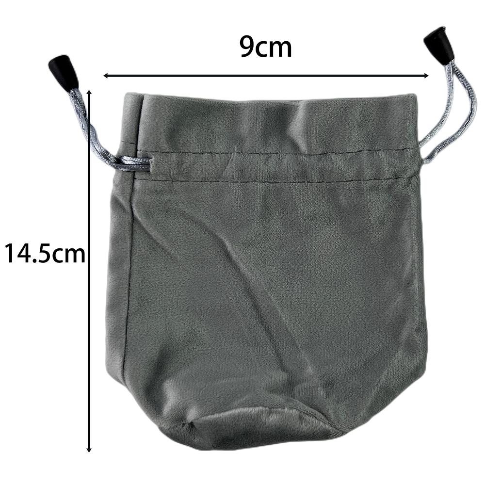 Sac de Depozitare Zaruri Pungă de Depozitare cu Șnur pentru Pachetul de Tarot - 9*14.5cm
