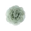 Broche Fleur en Organza Épingle à Cheveux Fleur Surdimensionnée Nouvelle Boucle pour Foulard Accessoires Vestimentaires