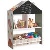Storage Furniture - GINGER HOME FOREST - Shelf with Blackboard - Little House Design - 62.4x26.5x90 Cm