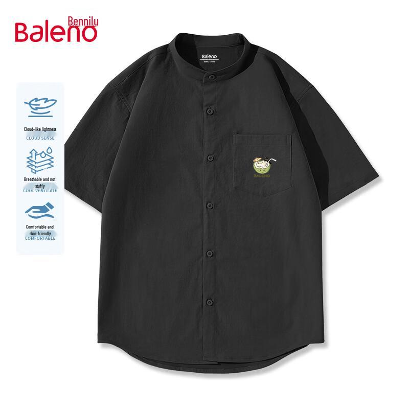 Baleno Men s 2026 Summer Lightweight Henley Short Sleeve Shirt L