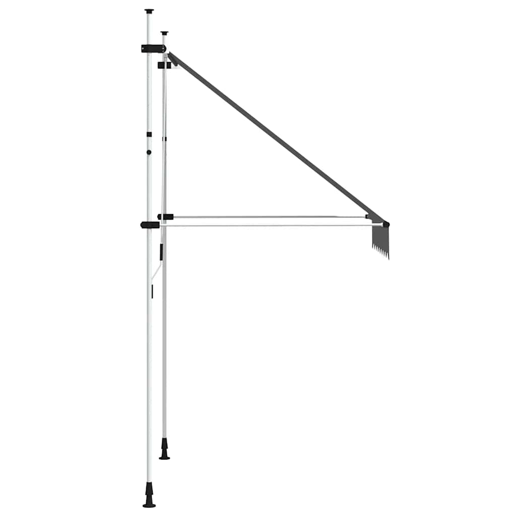 Manual Retractable Awning 150 Cm Anthracite