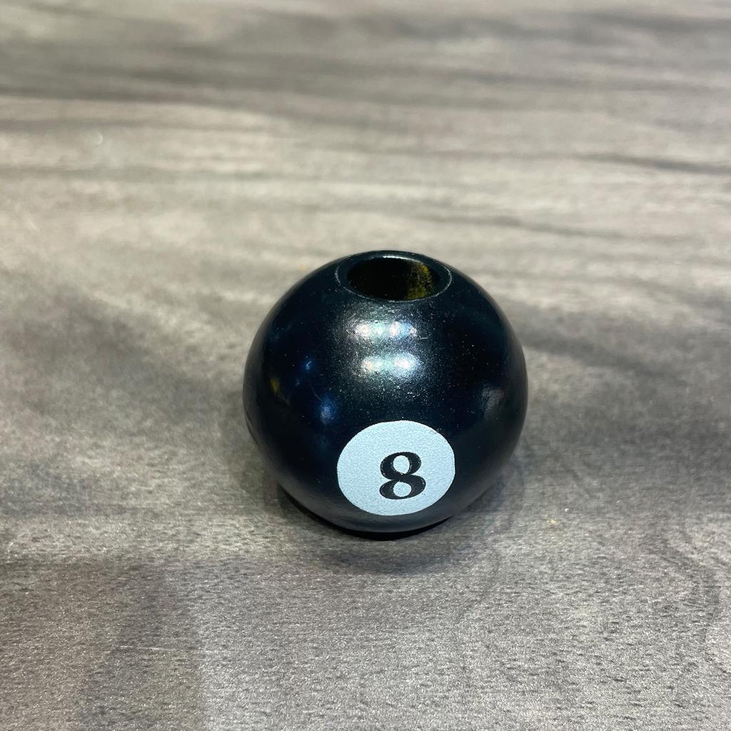 Unique Black Eight Resin Ashtray Perfect For Snooker Billiard Rooms Home Bars Parties Ideal Gift & Creative Birthday Presents
