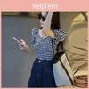 Fashionable French Style Shirt With 3d Pattern And V Neck For Women Spring