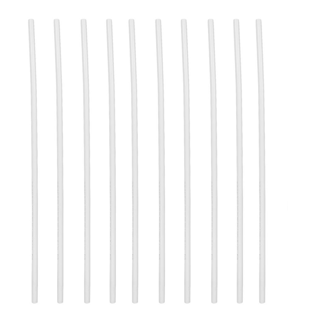 10 Pcs PVC Pipe 1m Length Pure White UV Proof Furniture Grade PVC Pipe for DIY Projects Home Garden Greenhouse
