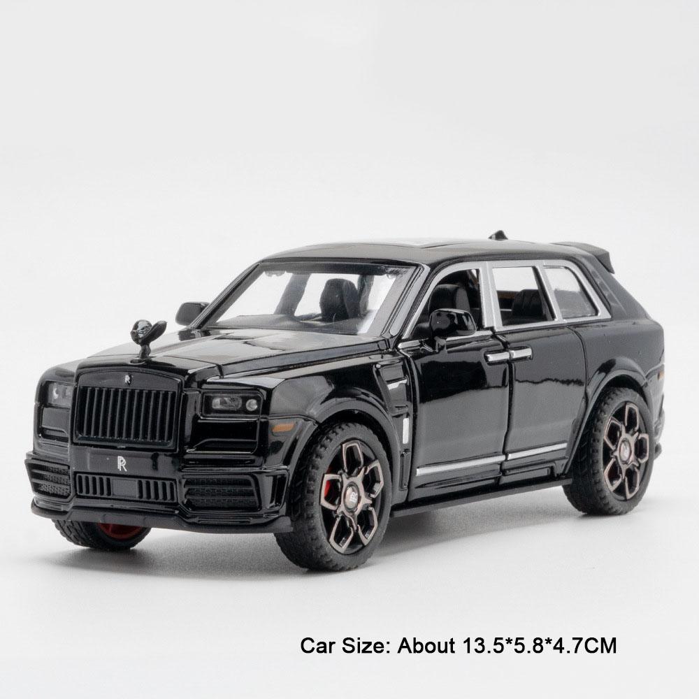 

1:36 Rolls-royce Cullinan 911 Alloy Miniature Model Diecast Toys Car Doors Opened Sound Light Pull Back Vehices Cars Decorations