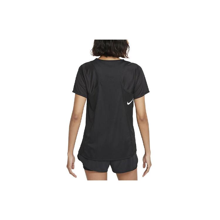 New Nike Dri FIT Race 'Black' Running T Shirt DD5927-010