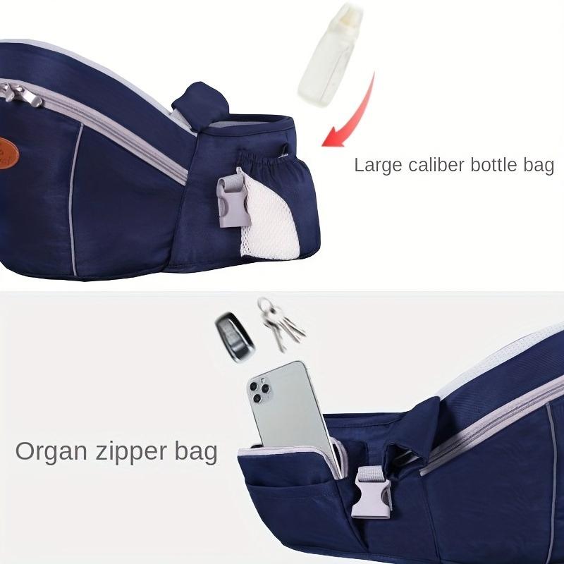 Ergonomische Babytrage Tragetuch Tragegurt Känguru-Gürtel Hüftsitz Kleinkind Schulterrucksack Hüftstuhl Gehhilfen Leicht Tragbar