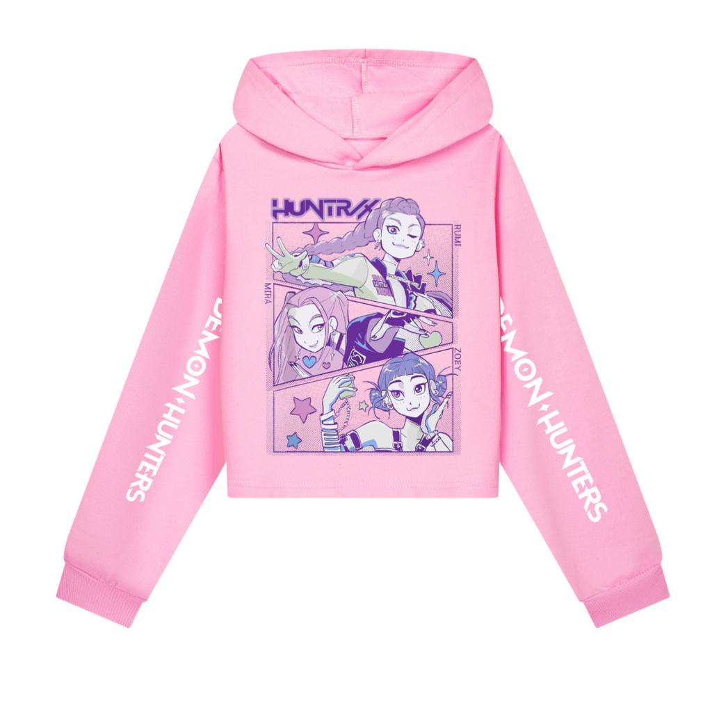 Boys' And Girls' Single And Double Sleeve Printed Sports Sweatshirts