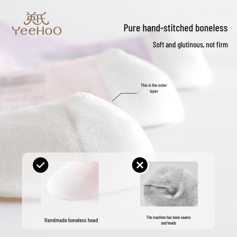 YEEHOO 7A Antibacterial Breathable Mesh Kids' Ankle Socks