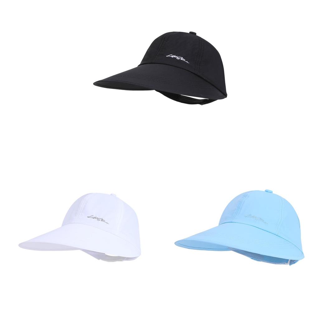 Summer Casual Sun Hat For Women With Foldable Design And Wide Brim Polyester Sunshade Cap