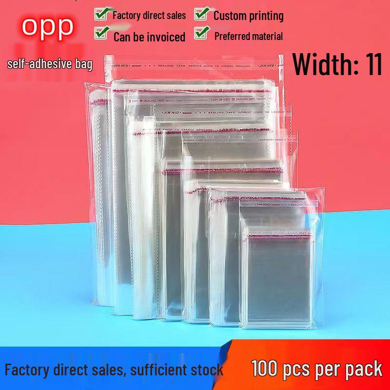 Self-Adhesive OPP Bags for Clothing & Jewelry Packaging