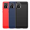For Moto Edge 30 Neo Case For Motorola Moto Edge 30 Neo Cover Soft TPU Back Carbon Fiber Phone Case For Moto Edge 30 Neo Fundas