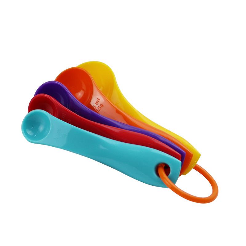 Scaled Color 10-piece Measuring Cup Measuring Spoon Food Thickened Export Measuring Spoon Set Baking Tool