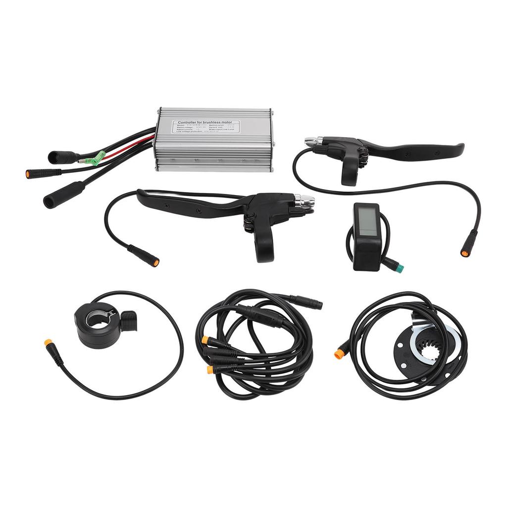 36V48V 500W Electric Motor Controller Kit KT 22A Motor Controller with LCD4 Display Panel 130X