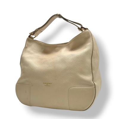 Used  One Shoulder BagShoulder Bag Ivory/gold Leather Women