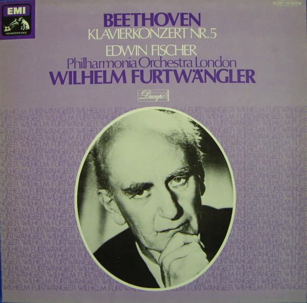 

LP Record EDWIN FISCHER PHILHARMONIA ORCHEST Beethoven Klavierkonzert Nr. 5 1C02700803M EMI Germany Classical Used