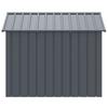 Vidaxl Buda Dla Psa, Z Dachem, Antracytowa, 117X153X123 Cm, Stal