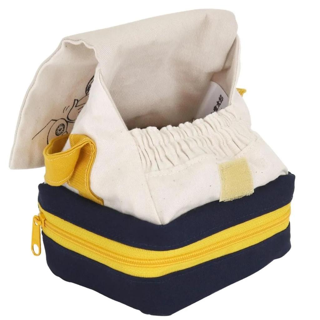 Onigiri Pouch (with side dish case) / Lunch Box Lunch Bag Shigeru Mizuki (GeGeGe no Kitaro/chan-chan-ko color)