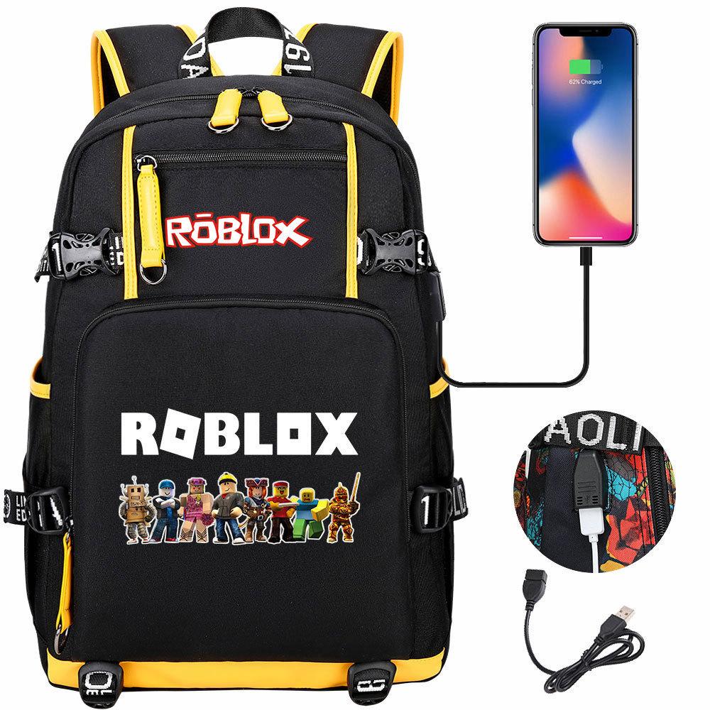 

Game World USB Large Capacity Teen Student School Bag Men s and Women s Leisure Travel Backpack (17 inch) 47cmX30cmX15cm