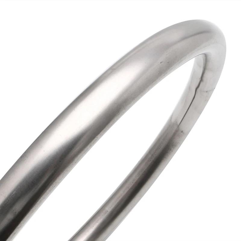 Wing Chun Nerezový prsten Yewen Silový trénink ruky Kung Fu Silový trénink Obruč Cvičební kruh Ratanový kruh Průměr 220 mm