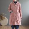Coat for Women Oversize Cotton Winter Thickened Casual Oversize Double Layer Windbreaker High Collar Jacket