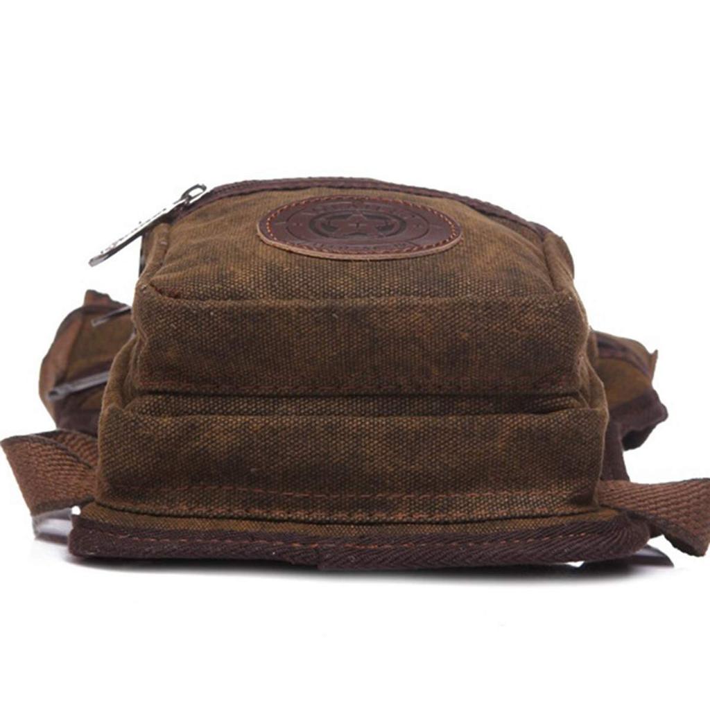 JPFASHIONING Leg Bag Holster Bag Waist Pouch Thigh Bag Lightweight and Multifunctional Canvas for Bike Travel Hiking Cycling Outdoors