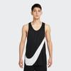 Nike Canotta da Basket Traspirante ad Asciugatura Rapida con Grande Swoosh DH7133-013