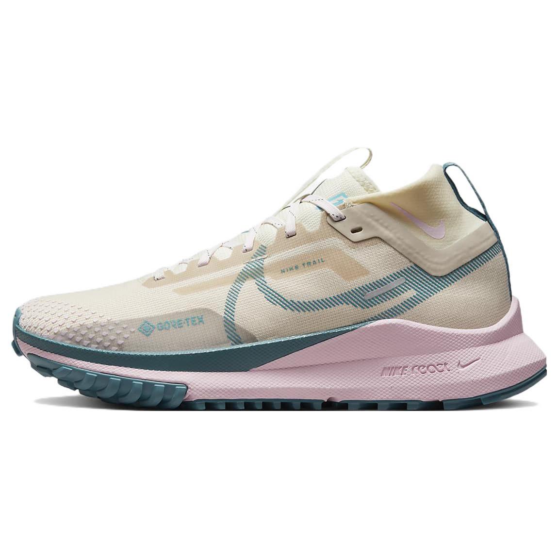 

новые женские Nike React Pegasus Trail 4 Gore Tex Sanddrift Pearl Pink 36