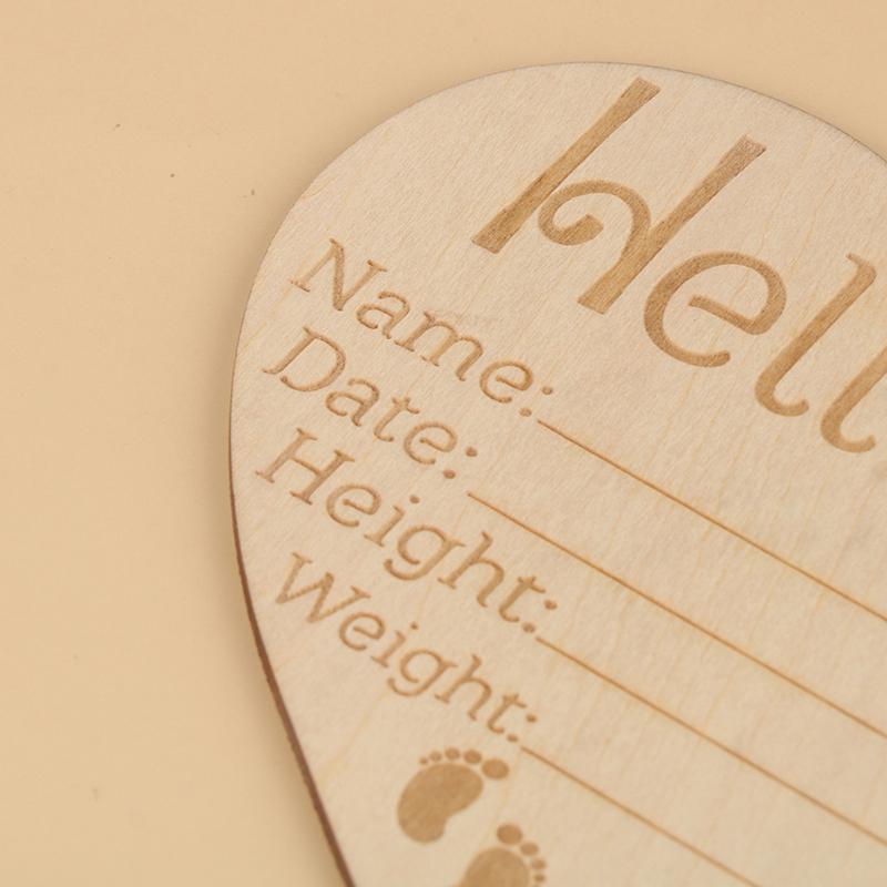 Baby-Meilensteinkarte geboren, monatliche Wachstumskarten, Gedenkkarten zur Geburt des Babys