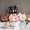 Portable Easter Rabbit Crossbody Bag Adorable Kids Coin Purse Children's Mini Handbags  Dress-Up