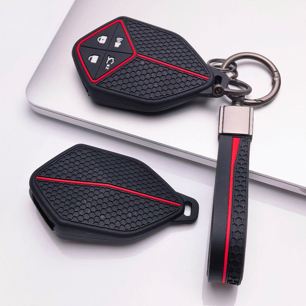 Key Case Cover for Haval H6 All with Keychain Protective Accessory Key Fob Protection Replacement Daily Use Car Remote Cover Key Shell Accessory