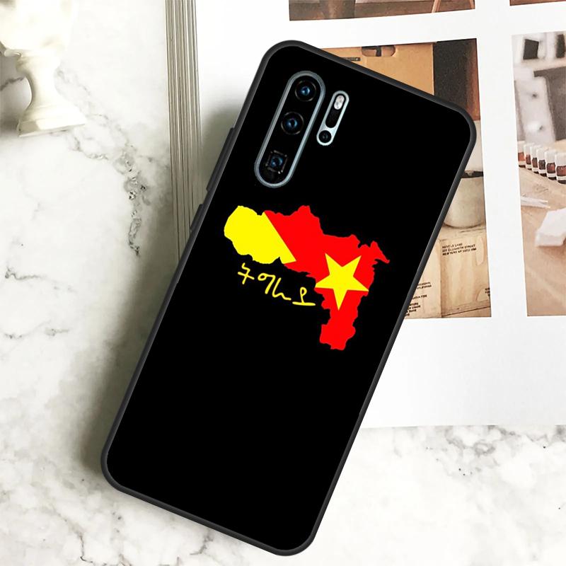 Tigray Flag For Huawei Nova Y70 Y72 Y73 Y60 Y90 Y61 Y91 7i 8i 11i 12i 12s 9 10 SE P20 P30 P40 Lite Case