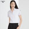 FAPAI Women's Short-Sleeved Business Commuter Shirt