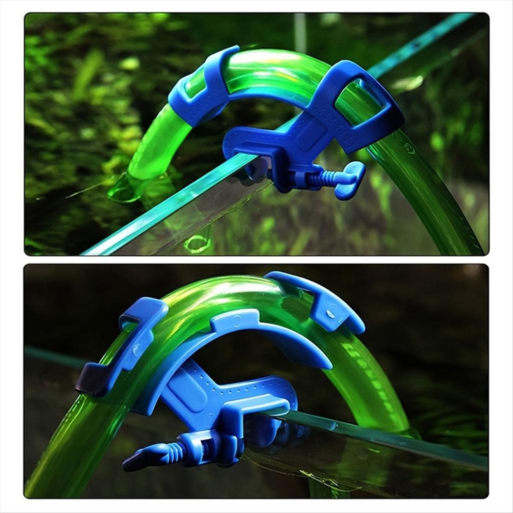 2025+ Aquarium Filter Bracket Water Hose Mounting Bracket Fish Tank Secure Hose Hose Clamp Aquarium Tool