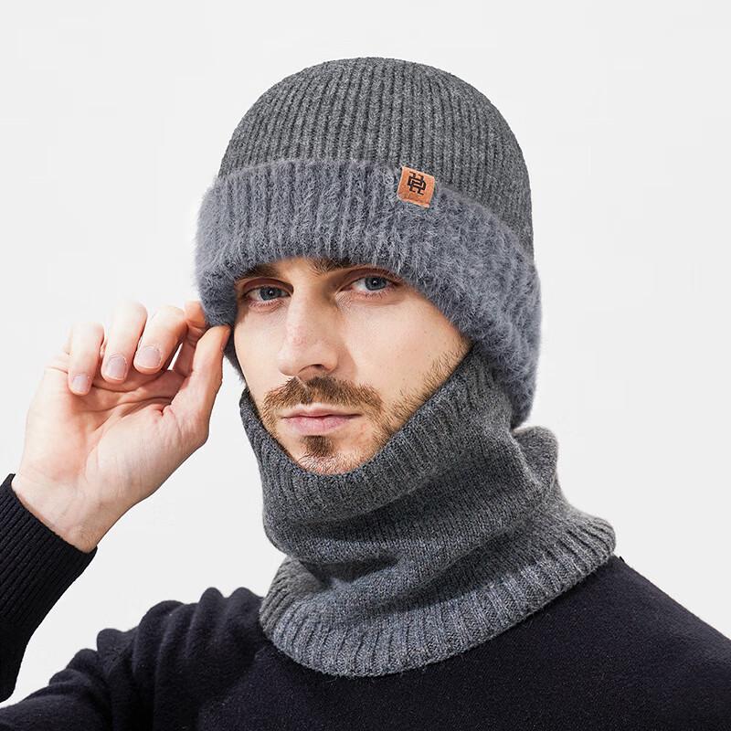 Faux Mink Lined Winter Knit Hat and Scarf Collection