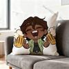 YYKMET SStrade Pillow Cases for Bedroom Living Room Sofa Home Decor Polyester Cushion Cover with Zipper