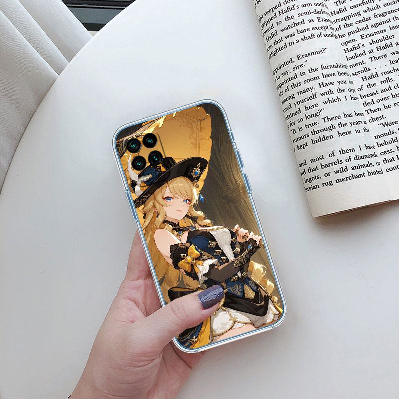 

Genshin Impact Transparent Phone Case for Motorola Moto E22I E22S E22 E32 E40 E7 E7I G Plus Power Play Stylus G22 G14 Motorola Moto G Play (2024)
