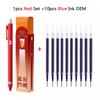 KACO Lucky Koi Gel Pens Gain Good Luck, Cute Carton 800m Writing Length Push Action Special Pen for Student Exams, Gift Stickers