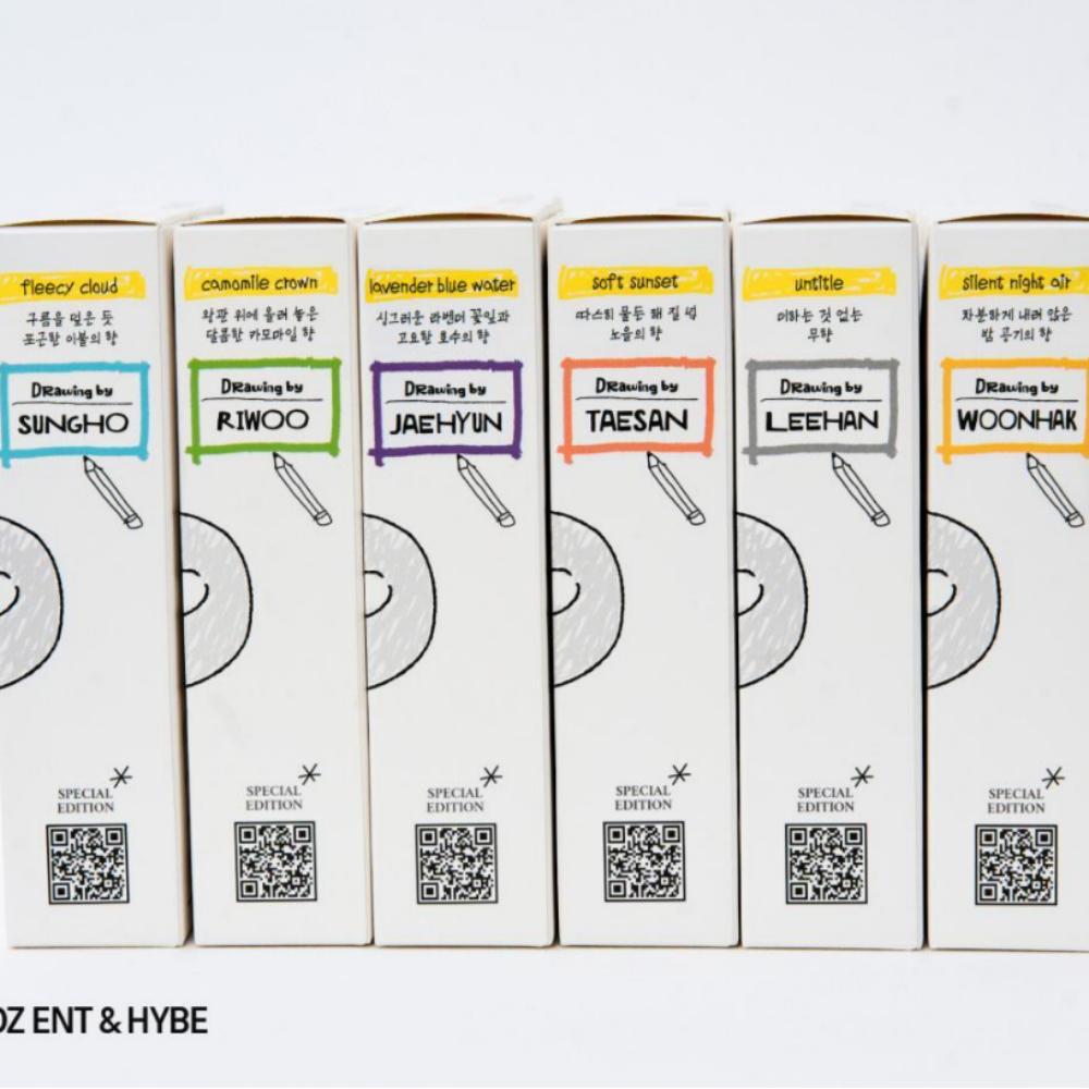 BOYNEXTDOOR STEAMBASE Augenmaske Sonderedition 5 Stück | K-Beauty Beruhigendes Erwärmtes Augenpflaster (6 Varianten)