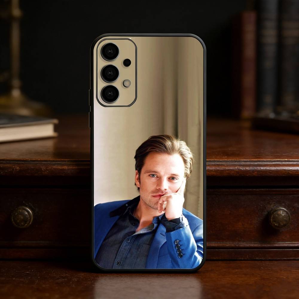 

Actor S-Sebastian Stan Phone Case For Samsung S25,S24,S21,S22,S23,S30,Ultra,S20,Plus,Fe,Lite Black Shell Samsung S20plus5G