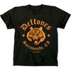 Herren Deftones Tiger Slim Fit T-Shirt Schwarz Unisex T-Shirt